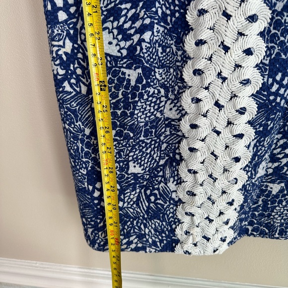 Lily Pulitzer dress women’s size 8 medium m blue - Picture 4 of 6